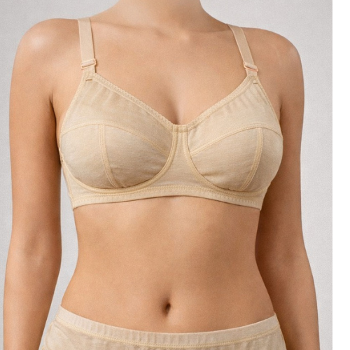 Breathable cross Cotton Bra