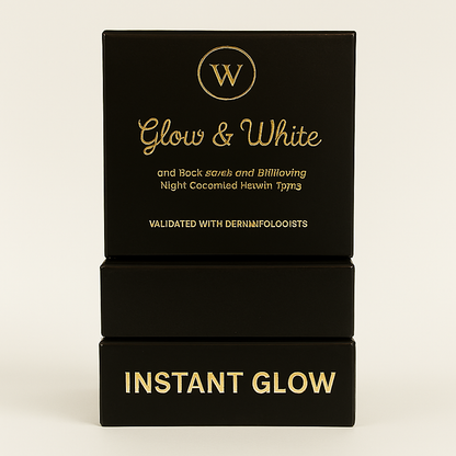 glow & white creme