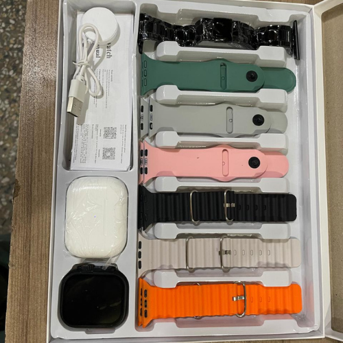 Ultra 3 Max101 Smart Watch 10-in-1 Combo