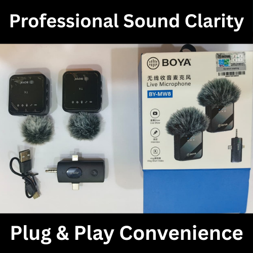 BOYA BY-MW8 Wireless Microphone