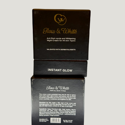 white retinol night cream glow